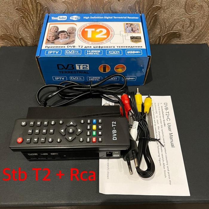 Gambar SET TOP BOX DIGITAL DVB T2 WIFI STB Antena SUPER HD T2 HDMI DONGLE - STB BOX T2 SAJA dari aon cell n sports undefined Tokopedia