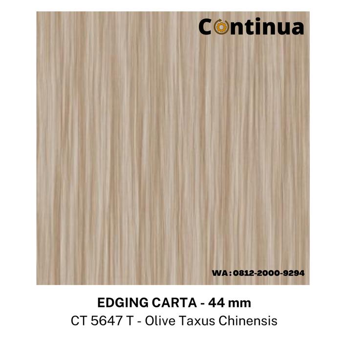 Gambar EDGING CARTA WOOD GRAIN / URAT KAYU - UKURAN 44 MM - OLIVE TAXUS C dari TOKO CONTINUA undefined Tokopedia