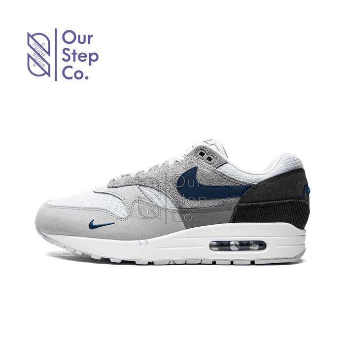 Promo Sepatu Nike Air Max 1 City Pack London Grey Blue Original