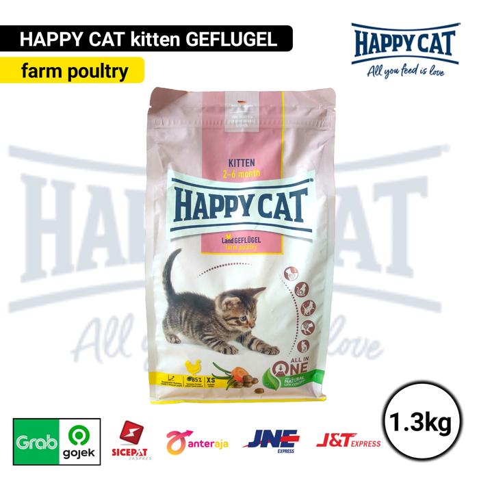 Happy Cat Kitten Geflugel Poultry 13kg