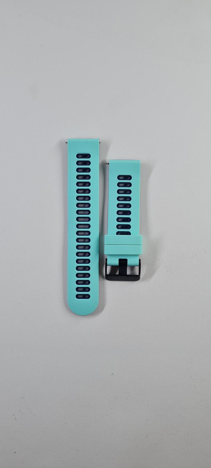 Gambar STRAP SILICONE RUBBER TWOTONE TALI JAM XIAOMI MI WATCH S1 ACTIVE 22MM - MINT NAVY dari Liquidoffindonesia undefined Tokopedia