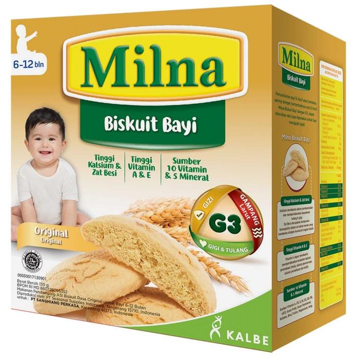 Gambar Milna Baby Biscuit 130gr - Organik dari Bali babyshop undefined Tokopedia