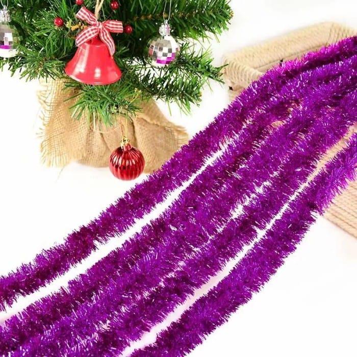 Gambar XIPO slinger hiasan pohon natal slinger satu warna - Merah Muda dari FURUBASHOP undefined Tokopedia