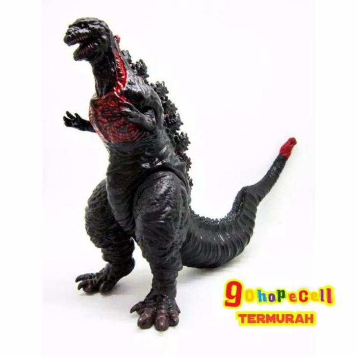Gambar Figure Godzilla Earth Bandai Kaiju 20 cm - Shin merah dari Pinkbear Toped undefined Tokopedia