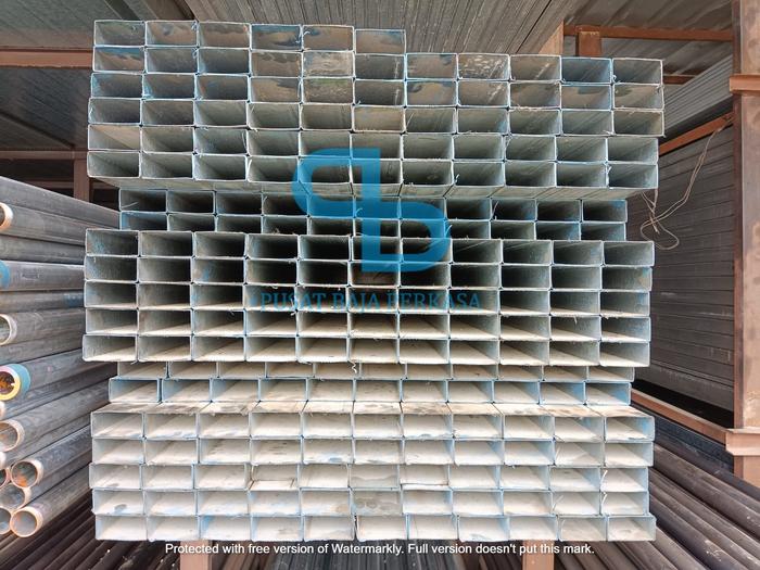 Gambar Hollow Galvanis 50 x100 - Hollow Galvanish 50 x 100 - Tebal 1.2 dari Pusat Baja Perkasa undefined Tokopedia