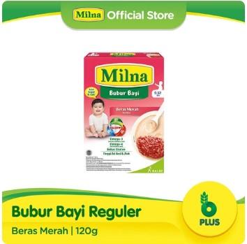 Gambar Milna Bubur Bayi Reguler 6+ Beras Merah 120gr dari Bali babyshop undefined Tokopedia