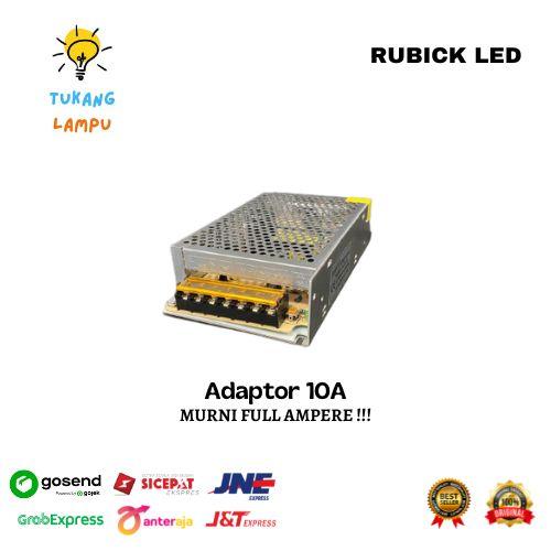 Gambar Rubick Trafo 10A / adaptor 10A / power supply 10A 12V CCTV LED Strip dari Tukang Lampu Rubick undefined Tokopedia