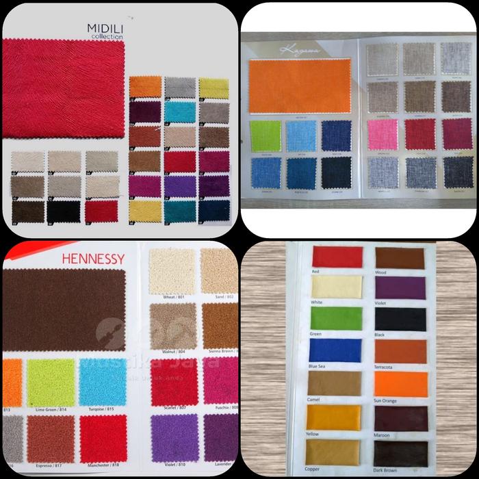Gambar kursi sofa minimalis leter L - custom warna, realpic dari AR Wallpaper & Furniture undefined Tokopedia