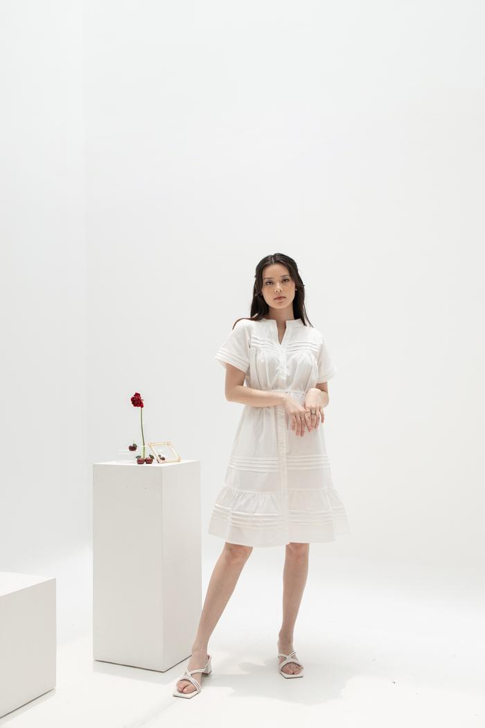 Gambar VIONA DRESS - White, Normal dari ECL SHOP undefined Tokopedia
