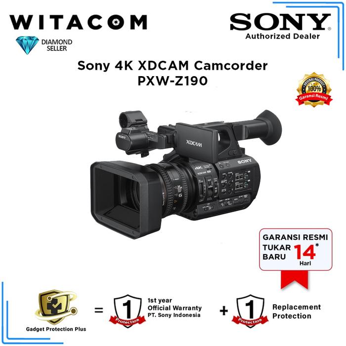 Sony Pxw-z190t Z190 Z 190 4k Xdcam Camcorder Garansi Resmi
