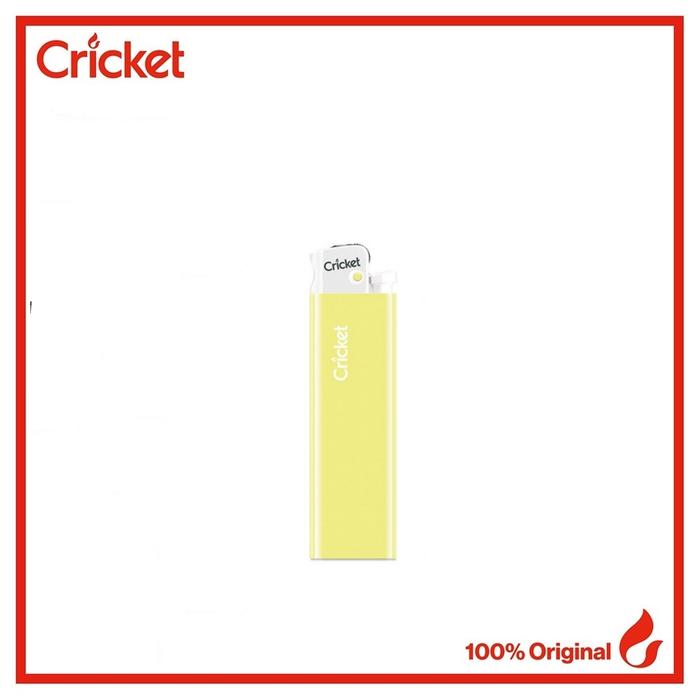 Gambar Korek Api Cricket Limited Edition Lighter - Yellow dari funnslower undefined Tokopedia