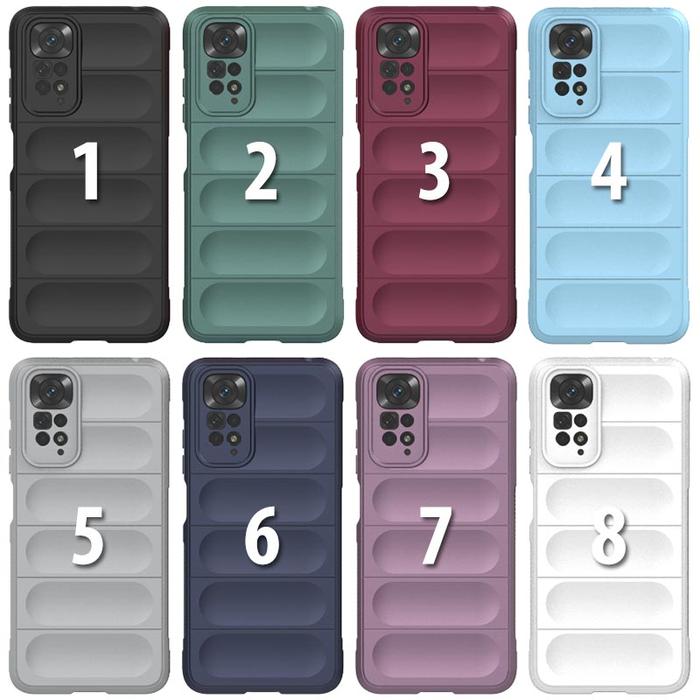 Gambar Casing Xiaomi Redmi Note 10 10S Pro 4G 11 Airbag Armor TPU Soft Case - Redmi Note 11, 6 - Biru Navy dari bungkusganofficial undefined Tokopedia