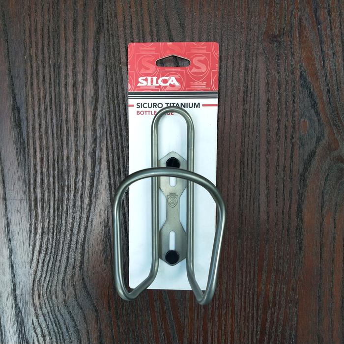 Gambar Silca Sicuro Titanium Bottle Cage - Silver dari OpalBaikes undefined Tokopedia