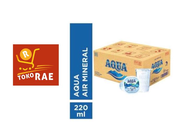 Gambar AQUA air mineral ukuran 330ml, 600ml, 1500ml dijual Dus - 220ML (gelas) dari Rae-Shop undefined Tokopedia