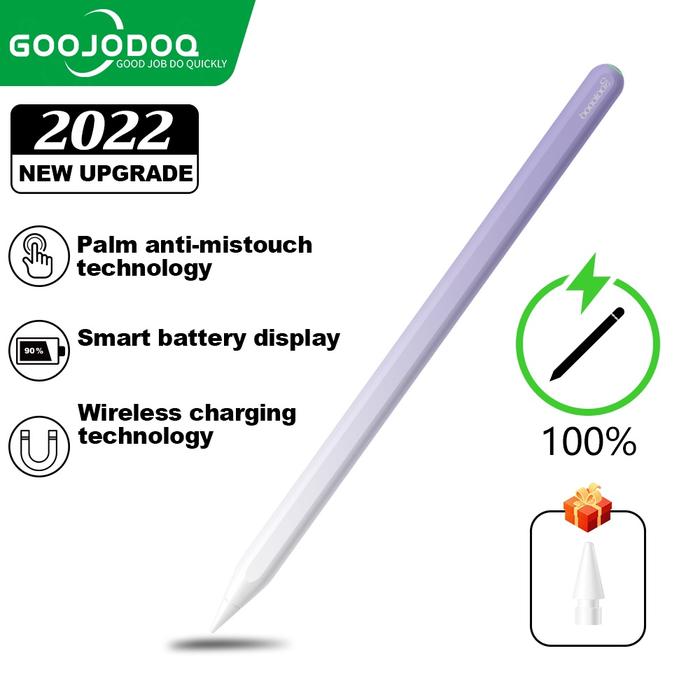 Gambar GOOJODOQ GD13 Stylus Pencil for iPad Air 4 5 Pro 11 12.9 2022 Mini 6 - GD13 purple dari Goojodoq Professionals undefined Tokopedia
