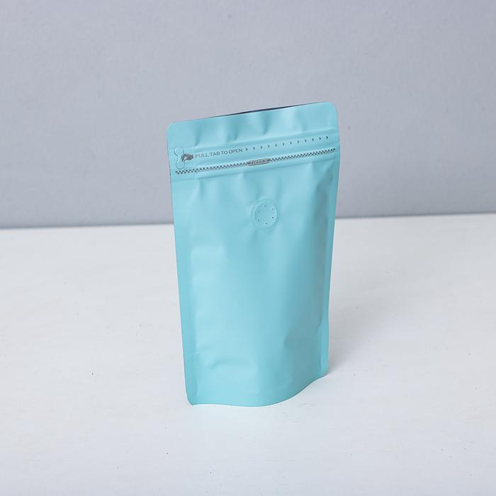 Gambar Bean Bag - Coffee Standing Pouch 100 gram - Packaging Kopi 100gr Valve - Biru Muda dari Conalli undefined Tokopedia
