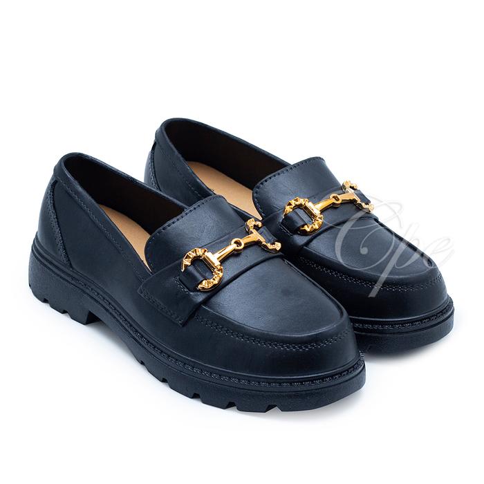 Gambar CPE ELEMENTA LOAFERS Sepatu Pantofel Wanita - Hitam, 37 dari Calliope Official Shop undefined Tokopedia
