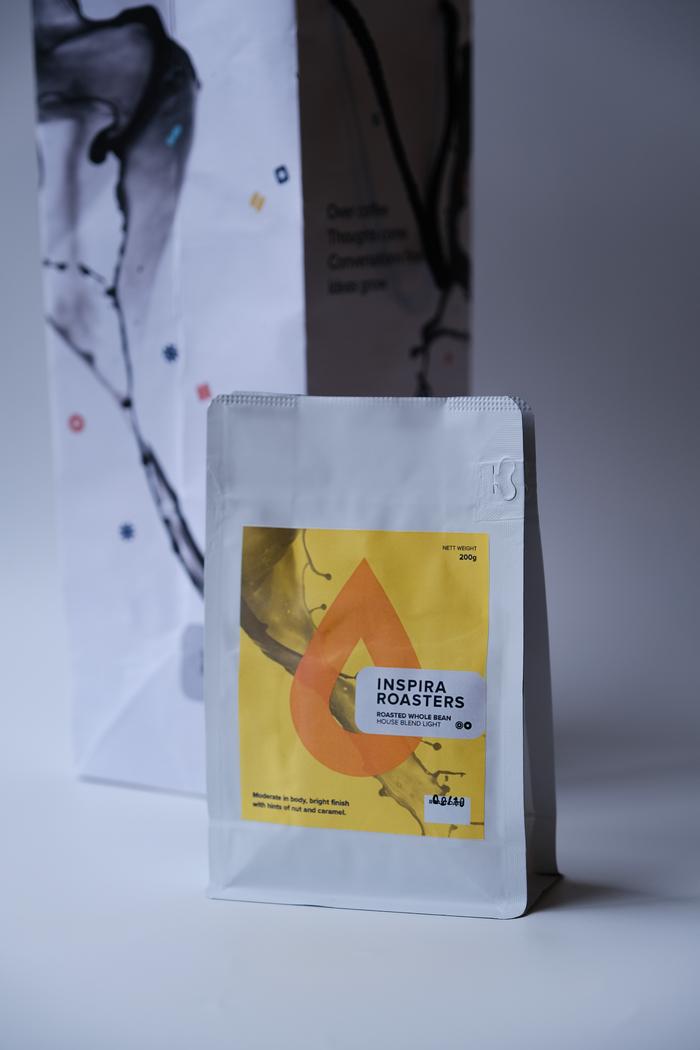 Gambar House Blend Light Whole Bean 200 Gram dari Inspira Roasters undefined Tokopedia