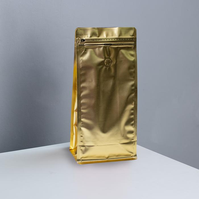 Gambar Standing Pouch Coffee Bean Bag 1000 gr - Aluminium Packaging Kopi 1 kg - Gold dari Conalli undefined Tokopedia