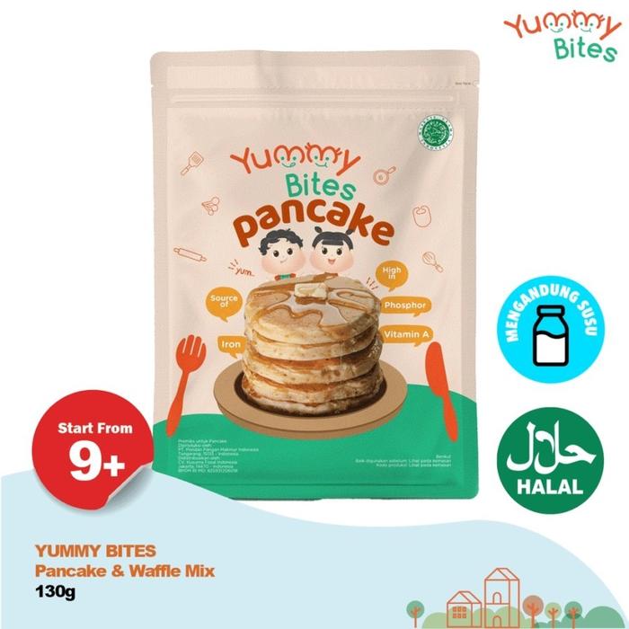 Gambar Yummy Bites Pancake & Waffle Mix 130g USIA 9 BULAN++ dari Nicole_babynkids undefined Tokopedia