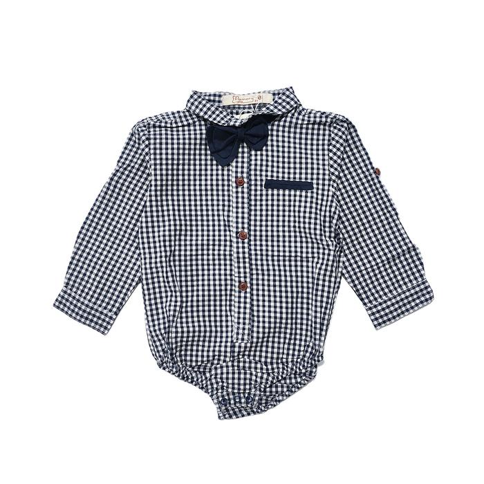 Gambar MemoryLife - Leo Bodysuit Set|Setelan Bodysuit Premium Anak 9-12 Bulan - Navy, 18m dari MemoryLife Shop undefined Tokopedia