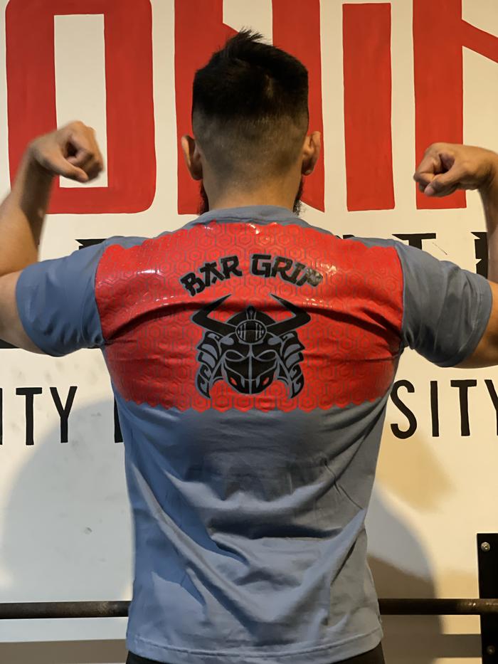 Samurai: Deadlift (Back Print Only) T-shirt main image 1