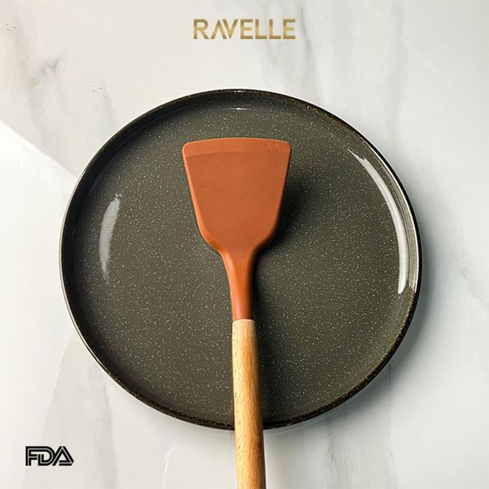 Gambar Ravelle Dalgona Spatula Silikon Set - Solid Turner dari utamamegaelectric undefined Tokopedia