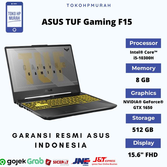 Jual ASUS TUF Gaming F15 (Intel Core i5-10300H/8GB/512GBSSD/GTX