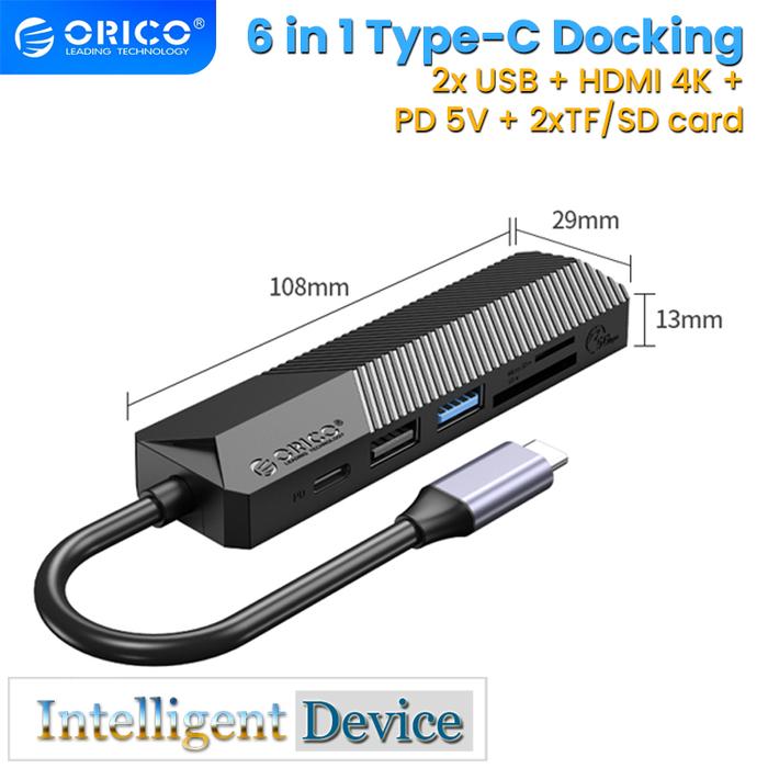 ORICO MDK-5P Type-C 5-in-1 Multifunctional Docking Station - Price In BD