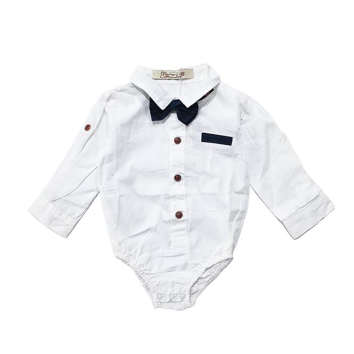 Gambar MemoryLife - Leo Bodysuit Set|Setelan Bodysuit Premium Anak 9-12 Bulan - White, 18m dari MemoryLife Shop undefined Tokopedia