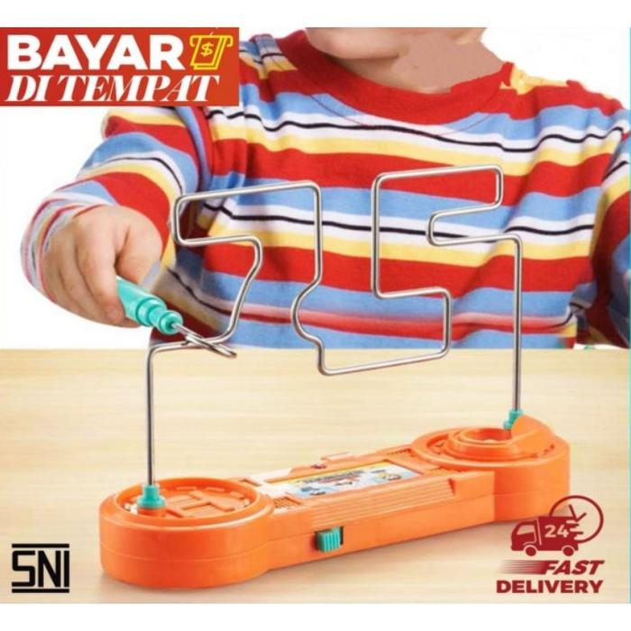 Gambar Mainan Anak Electricity Maze Shock Game Mainan Edukasi Melatih Focus - TANPA BUBBLE dari Toys World Official Store undefined Tokopedia
