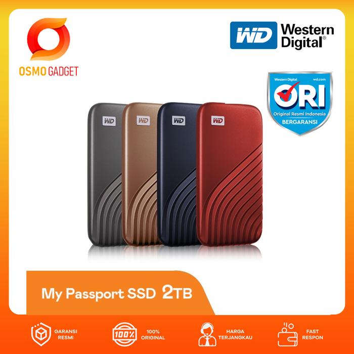 WD My Passport SSD 2TB（My Passport; is it SSD or HDD? - My 