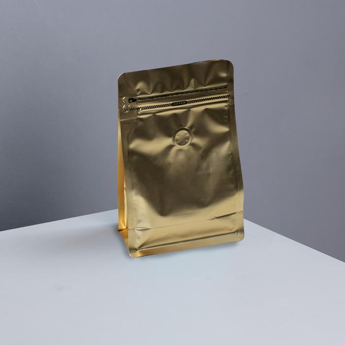 Gambar Standing Pouch Coffee Bean Bag 250 gram - Packaging Kopi Valve 250g - Gold dari Conalli undefined Tokopedia