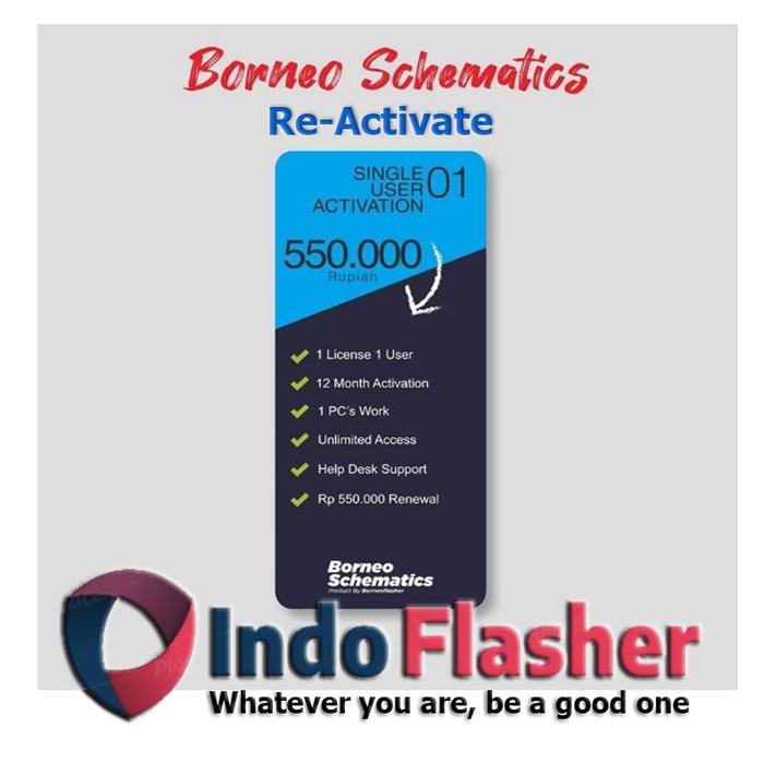 Gambar Borneo Schematic Hardware Solution Single Skematik Borneo Flasher 1 PC - Re-Activate dari IndoFlasher undefined Tokopedia