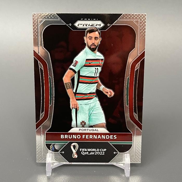 Gambar Kartu Bola Panini Prizm Soccer World Cup 2022 PORTUGAL ( You Pick ) - Bruno Fernandes dari sidehustles.id undefined Tokopedia