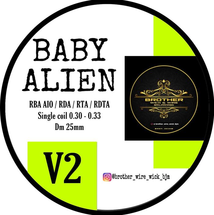 Gambar Baby alien RBA,MTL - V2 dari BROTHER WIRE banjarmasin undefined Tokopedia