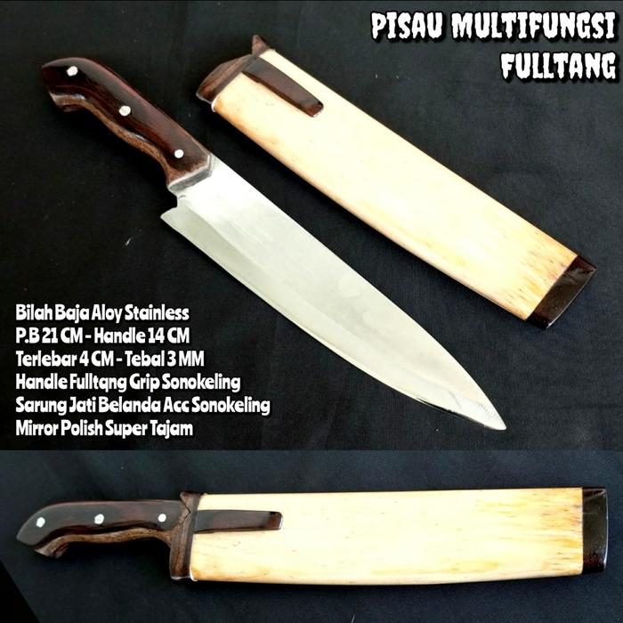Gambar GOLOK PISAU SEMBELIH JAGAL SUPER TAJAM BAJA BOHLER K110 - Pisau Dapur dari Super Katana Id_NEW undefined Tokopedia
