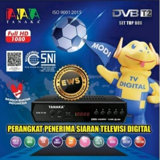 Gambar SET TOP BOX TANAKA HD DVB T2 TV DIGITAL tanaka - TANAKA STB TV dari AULIAIZZA STORE undefined Tokopedia