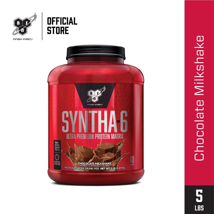 Gambar BSN Syntha -6 Protein 5 lbs - Chocolate Milkshake - Tanpa Bonus dari BSN STORE undefined Tokopedia