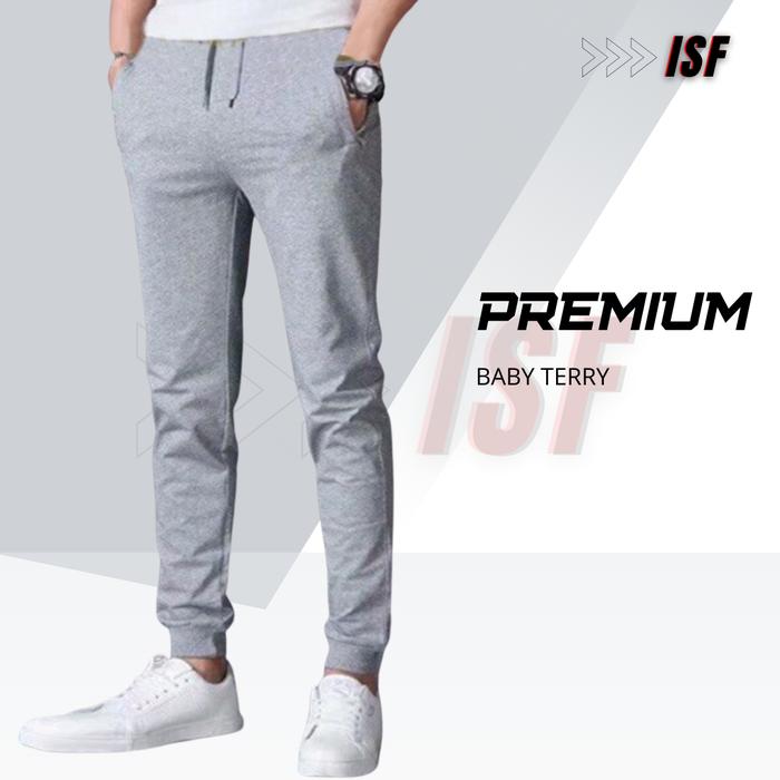 Gambar Celana Jogger Training Panjang Pria Daybreaker Grade Original - Abu Muda, All Size Fit L dari Indo Sport Fashion undefined Tokopedia