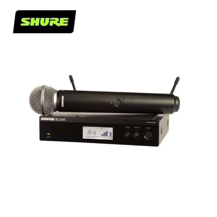 Gambar SHURE BLX24R/SM58 Wireless Rack-mount Vocal System dari Konsep Teknika undefined Tokopedia