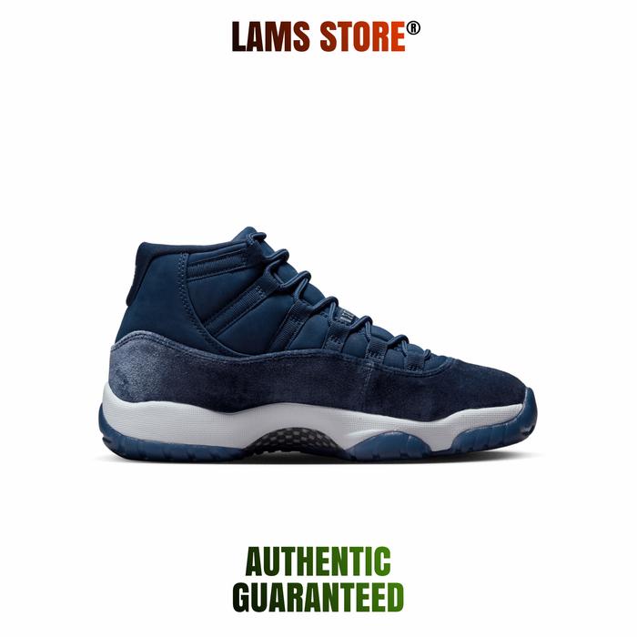 Sepatu Jordan Retro 11 White Metallic Silver JORDAN 11 RETRO