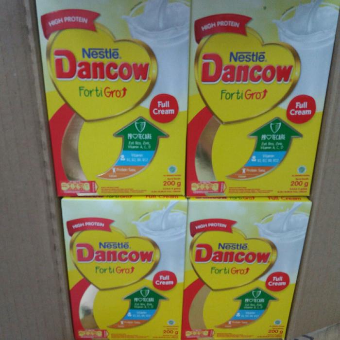 Gambar SUSU DANCOW FORTIGRO FULL CREAM 200G - 195G dari jjshop53 undefined Tokopedia