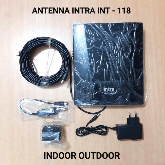 Gambar INTRA -118 Antena Indoor Outdoor DIGITAL Bisa Utk Semua TV - 119 - 118 dari TOKO JAWA ELECTRIK undefined Tokopedia