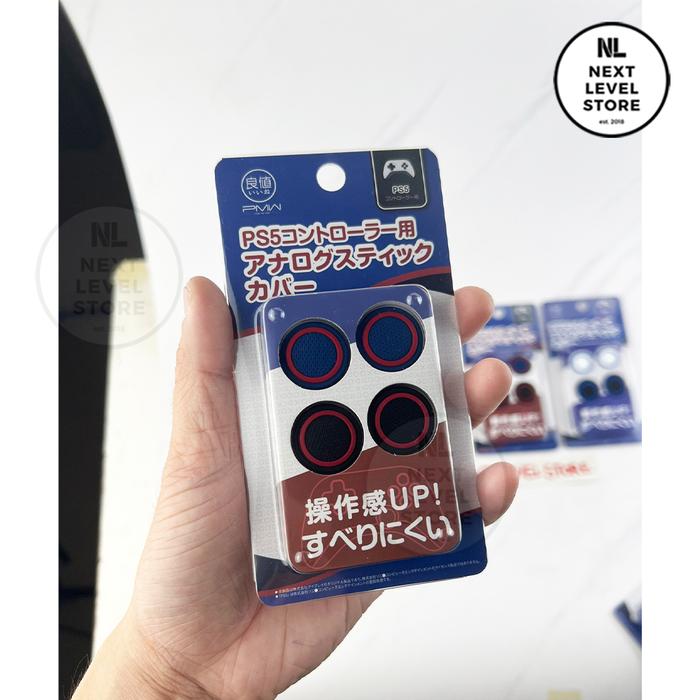 Gambar Thumb Cover Analog Cap PS5 IINE PMW PS 5 Controller Joystick PS 5 - 1 Blue Black dari Next Level Store undefined Tokopedia