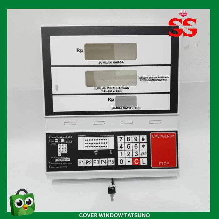 Panel Spbu Jual Cover Window Tatsuno | Frame Panel Tatsuno Dispenser Spbu Tatsuno ...