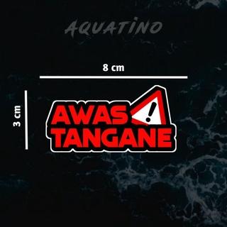 Gambar STICKER AQUARIUM IKAN CHANNA ANTI AIR - Awas Tangane dari Aquatinoo undefined Tokopedia