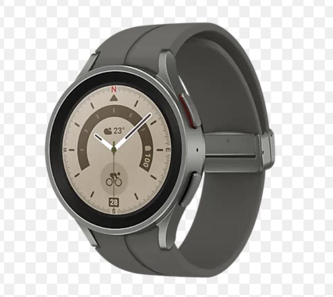Gambar (Resmi) Samsung Galaxy Watch 5 Pro 45mm 45 mm Titanium Black Gray SEIN - Titanium Gray dari Tech Studio Indonesia undefined Tokopedia