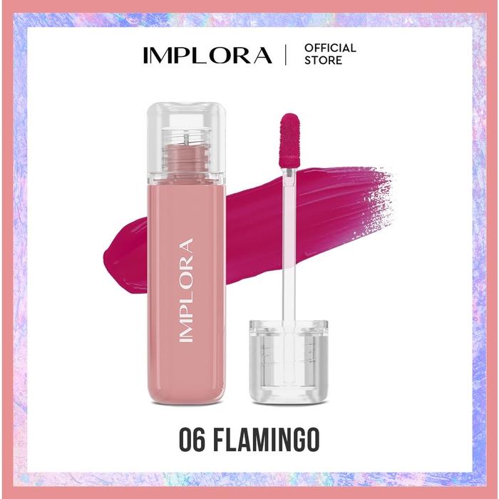 Gambar IMPLORA Jelly Tint | Lip Tint - 06 Flamingo dari skinello undefined Tokopedia
