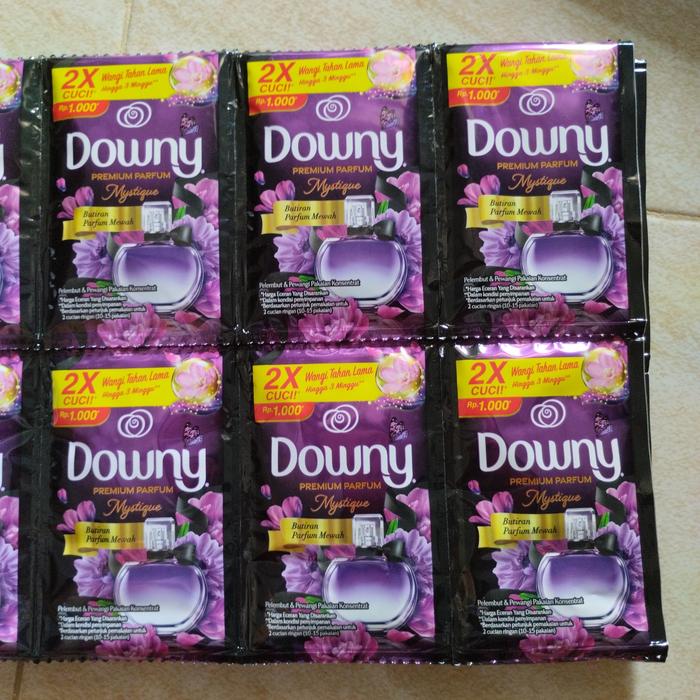 Gambar Pelembut Pewangi Pakaian DOWNY - 1 renteng (6 pcs x 19 ml) - Sunrise Fresh dari Toko Kelontong HOK undefined 3 Tokopedia